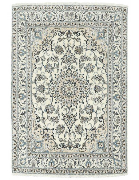 Hand made rug Nain Kashmar Persia cm.145x214