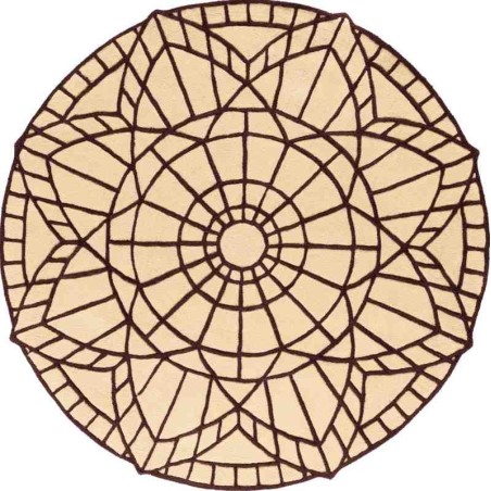 tappeto PORTOFINO SITAP 18 165 ROTONDO LANA geometrico da EUR 512.4