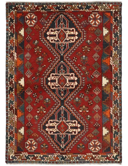 Hand made rug Shiraz Persia cm.110x151