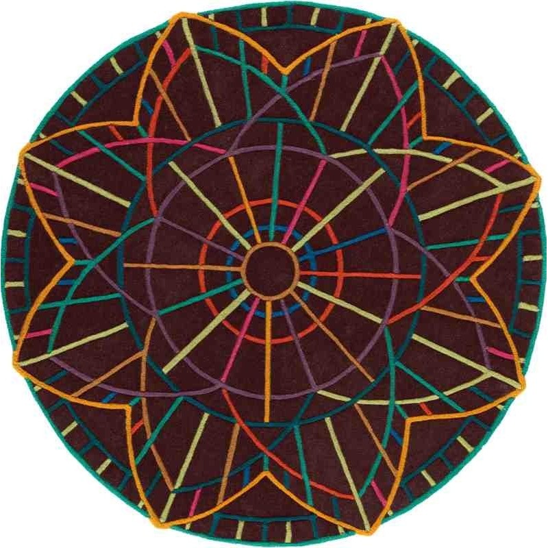 Carpet PORTOFINO SITAP MULTI 165 ROTONDO LANA geometrico da EUR 512.4