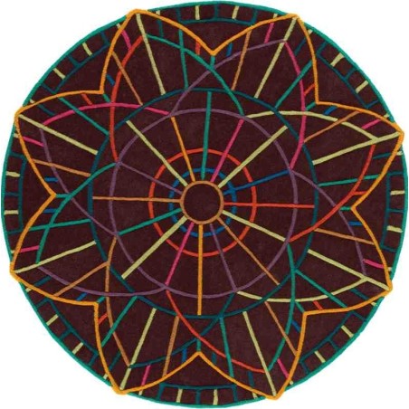 Carpet PORTOFINO SITAP MULTI 165 ROTONDO LANA geometrico da EUR 512.4