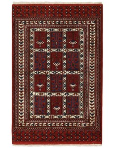 Hand made rug Torkaman Fine Persia cm.83x125