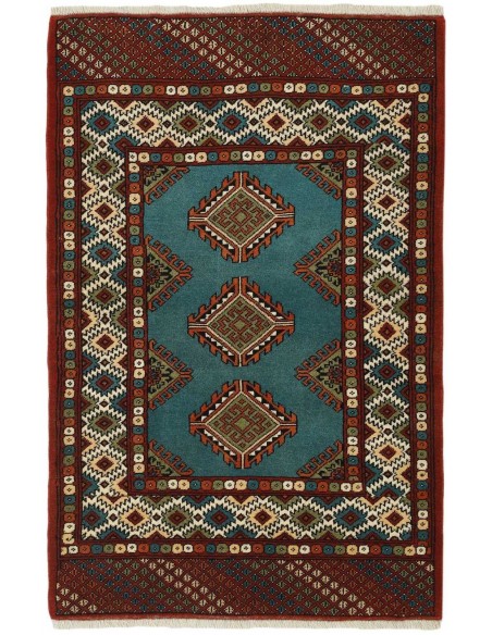 Hand made rug Torkaman Fine Persia cm.83x126