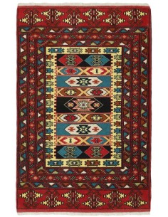 Hand made rug Torkaman Fine Persia cm.87x130