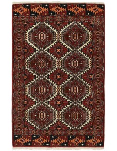 Hand made rug Torkaman Fine Persia cm.83x127