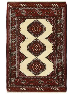 Hand made rug Torkaman Fine Persia cm.83x122