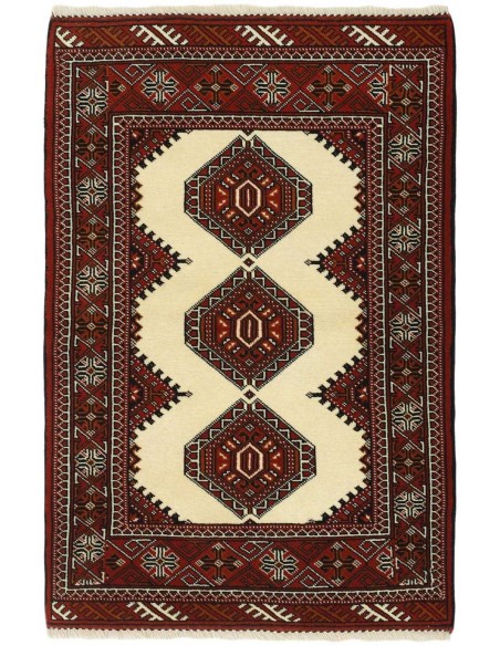 Hand made rug Torkaman Fine Persia cm.83x122