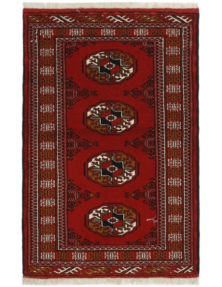 Hand made rug Torkaman Persia cm.82x126