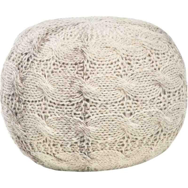 puff PUFF SITAP OSLO IVORY  LANA tinta unita da EUR 219.6