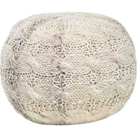 puff PUFF SITAP OSLO IVORY  LANA tinta unita da EUR 219.6