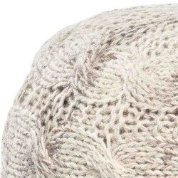puff PUFF SITAP OSLO IVORY  LANA tinta unita da EUR 219.6 2