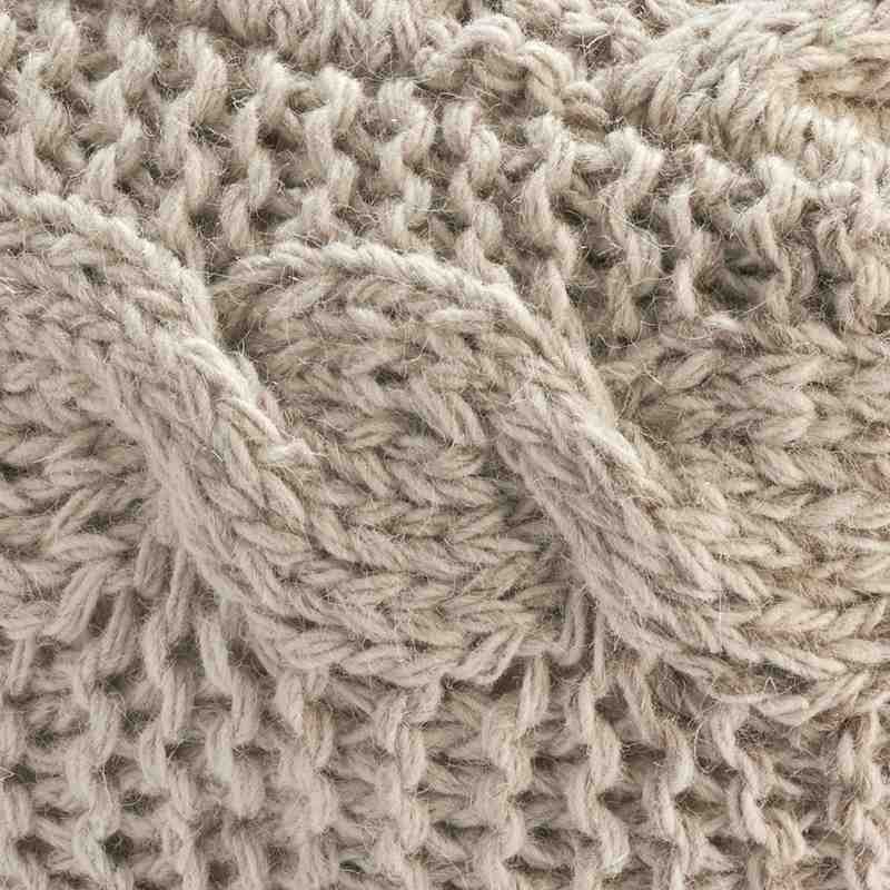 puff PUFF SITAP OSLO SQUARE IVORY  LANA tinta unita da EUR 298.9