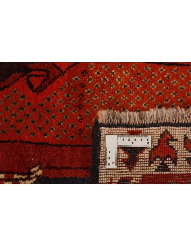 Hand made rug Kashghai Old Figural Persia cm.100x148