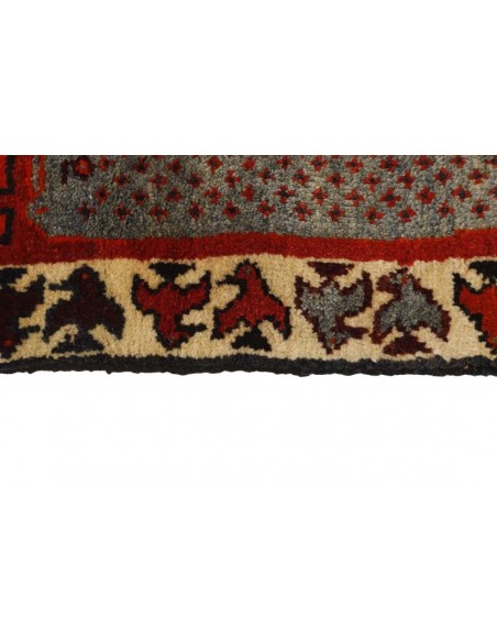 Hand made rug Kashghai Old Figural Persia cm.100x148