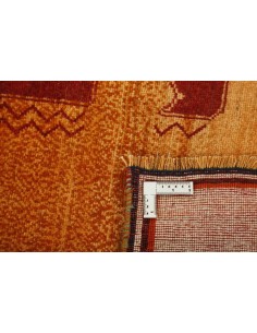 Hand made rug Kashghai Old Figural Persia cm.121x193 2