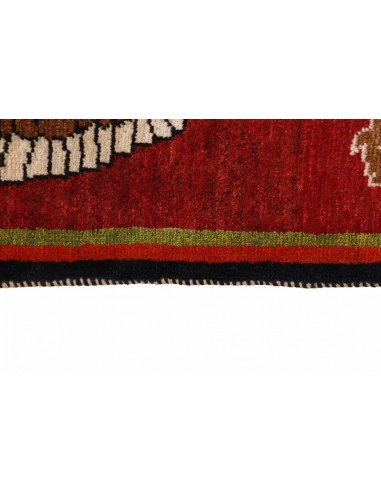 Hand made rug Kashghai Old Figural Persia cm.107x174