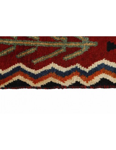 Hand made rug Kashghai Old Figural Persia cm.134x215