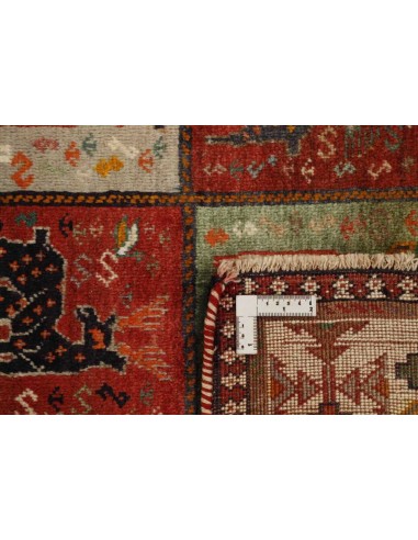 Hand made rug Kashghai Old Figural Persia cm.108x214