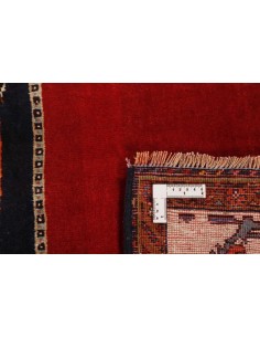 Hand made rug Kashghai Old Figural Persia cm.138x202 2