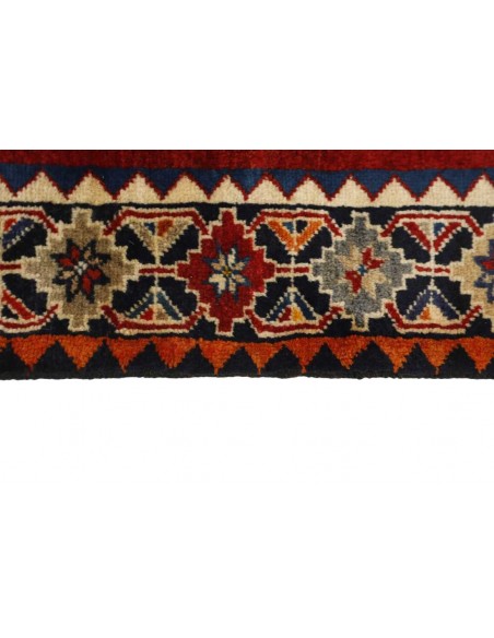 Hand made rug Kashghai Old Figural Persia cm.128x207