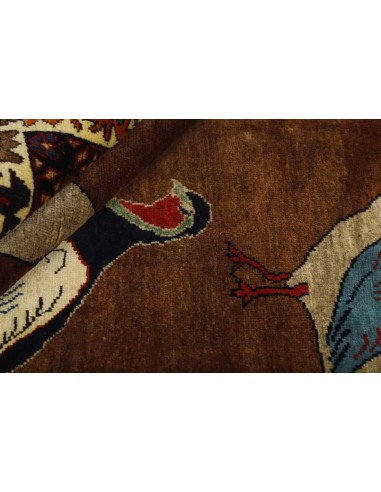 Hand made rug Kashghai Old Figural Persia cm.150x248
