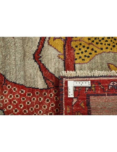Hand made rug Kashghai Old Figural Persia cm.114x192