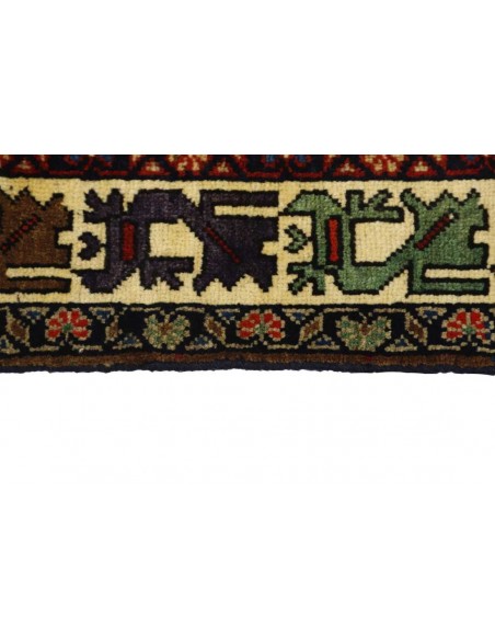 Hand made rug Kashghai Old Figural Persia cm.152x238