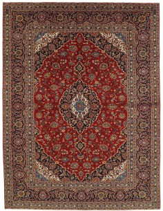 Hand made rug Keshan Persia cm.253x345