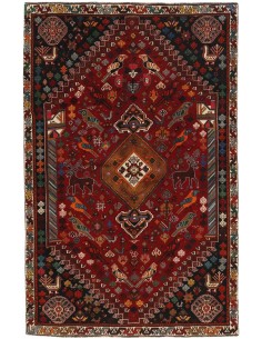 Hand made rug Kashghai Persia cm.169x259