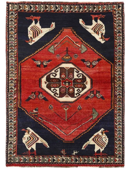 Hand made rug Shiraz Persia cm.138x195