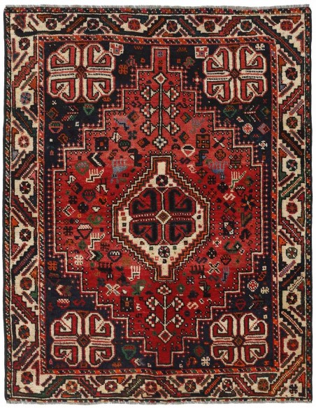 Hand made rug Shiraz Persia cm.147x192
