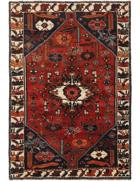 Hand made rug Shiraz Persia cm.164x240