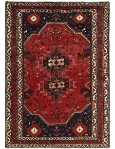 Hand made rug Shiraz Persia cm.185x257