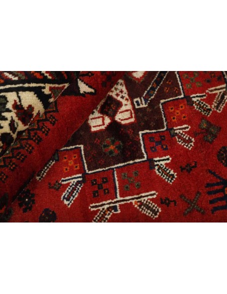 Hand made rug Shiraz Persia cm.185x257