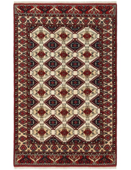 Hand made rug Torkaman Fine Persia cm.156x242