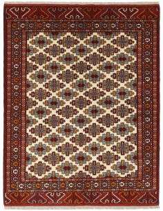 Hand made rug Torkaman Fine Persia cm.177x224