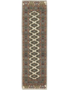 Hand made rug Torkaman Fine Persia cm.86x299