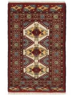 Hand made rug Torkaman Fine Persia cm.80x124