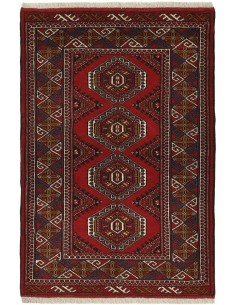 Hand made rug Torkaman Fine Persia cm.84x122