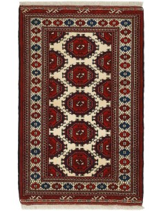 Hand made rug Torkaman Fine Persia cm.85x134