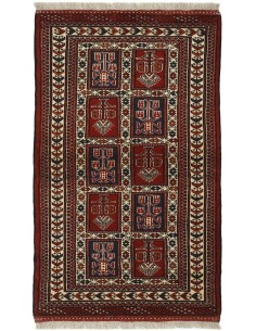 Hand made rug Torkaman Fine Persia cm.80x128