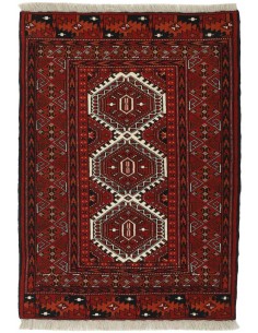 Hand made rug Torkaman Fine Persia cm.80x120