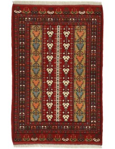 Hand made rug Torkaman Fine Persia cm.86x127