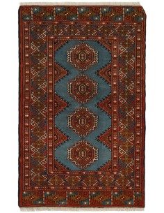 Hand made rug Torkaman Fine Persia cm.81x129