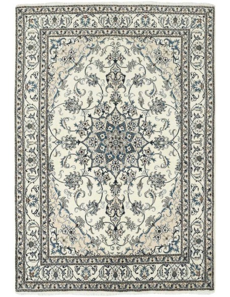Hand made rug Nain Kashmar Persia cm.167x238