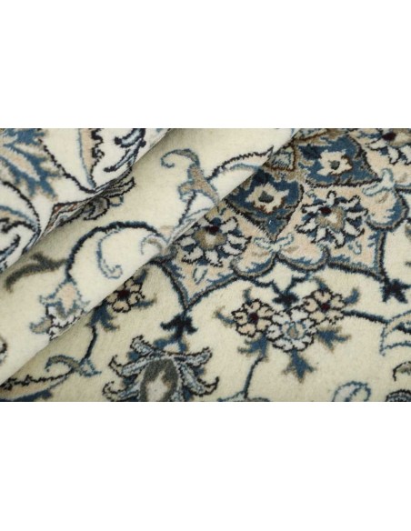 Hand made rug Nain Kashmar Persia cm.167x238