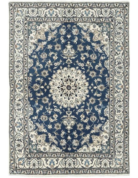 Hand made rug Nain Kashmar Persia cm.167x236