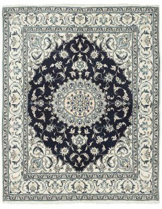 Hand made rug Nain Kashmar Persia cm.200x245