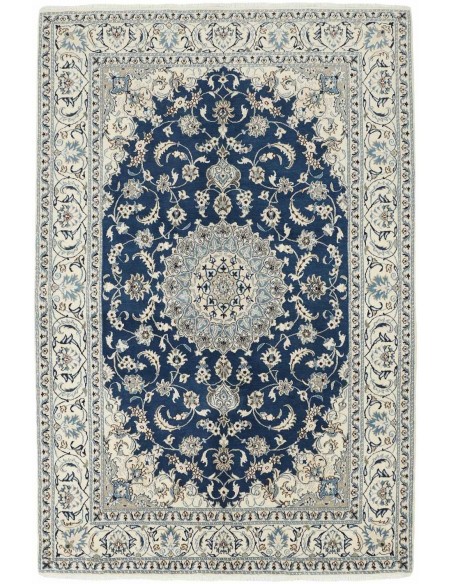 Hand made rug Nain Kashmar Persia cm.200x302