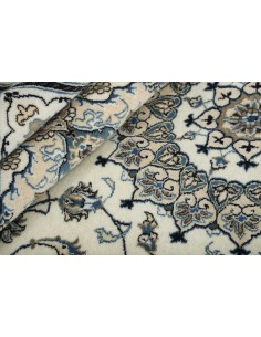 Hand made rug Nain Kashmar Persia cm.200x312 2